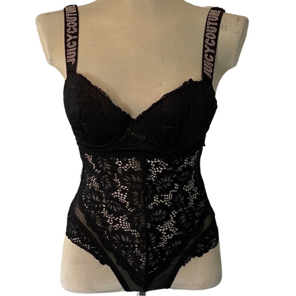 Juicy couture bling lace bodysuit